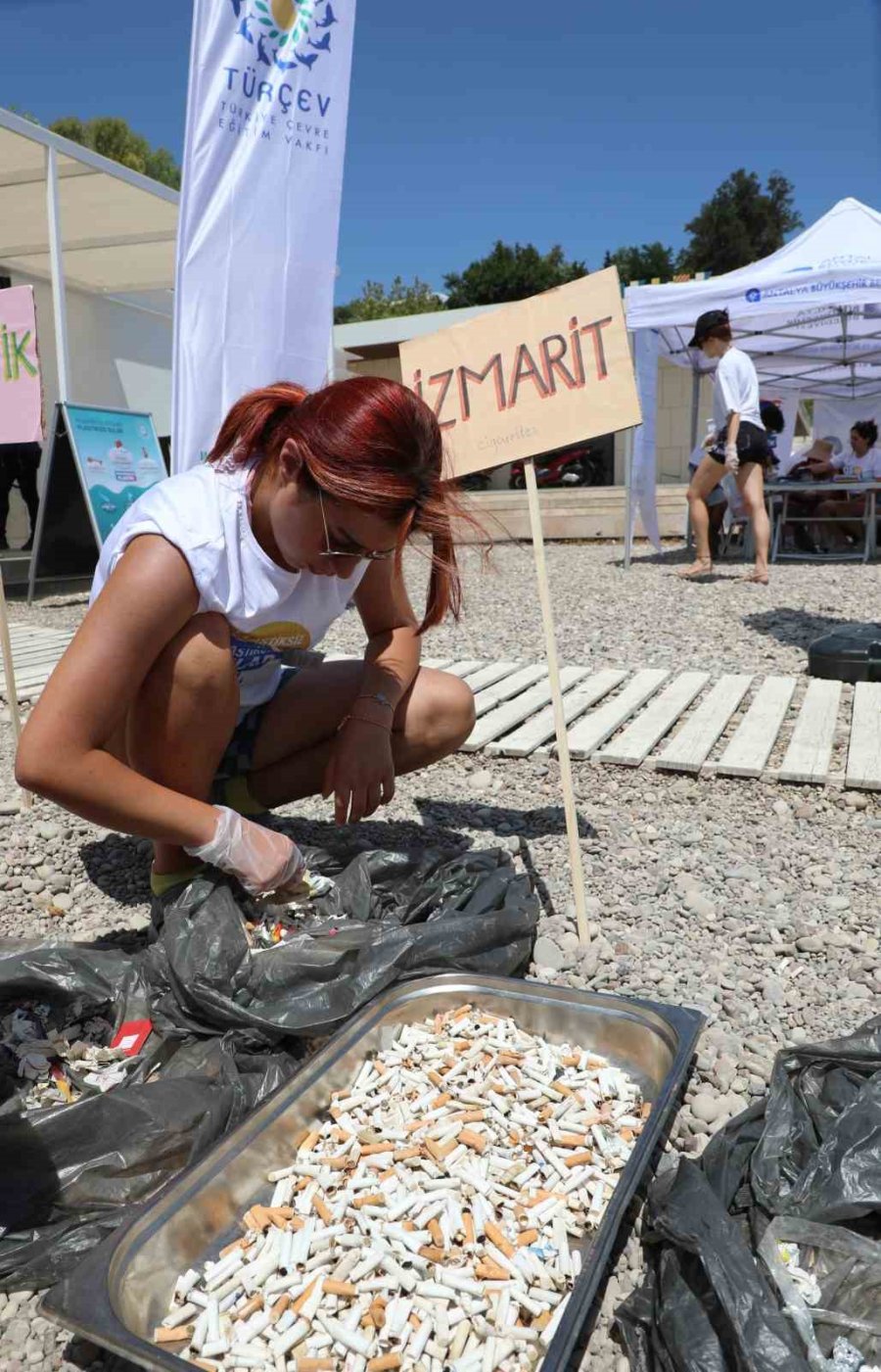 "plastiksiz Kıyılar, Plastiksiz Sular Projesi" Konyaaltı Sahili’nde Başladı