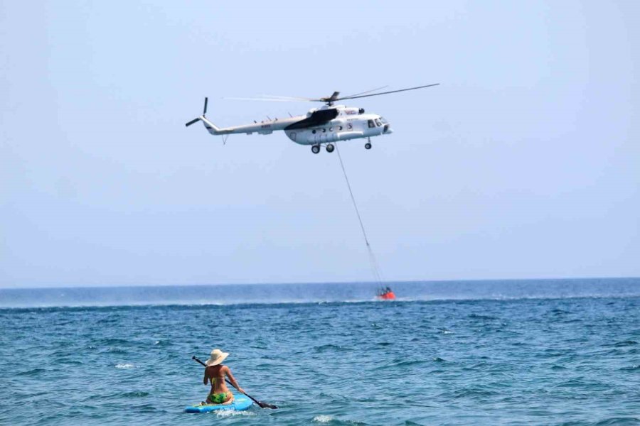 Antalya Kemer’deki Orman Yangını 4. Gününde Devam Ediyor