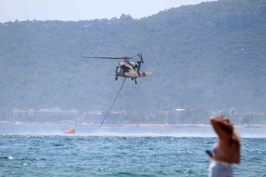 Antalya Kemer’deki Orman Yangını 4. Gününde Devam Ediyor