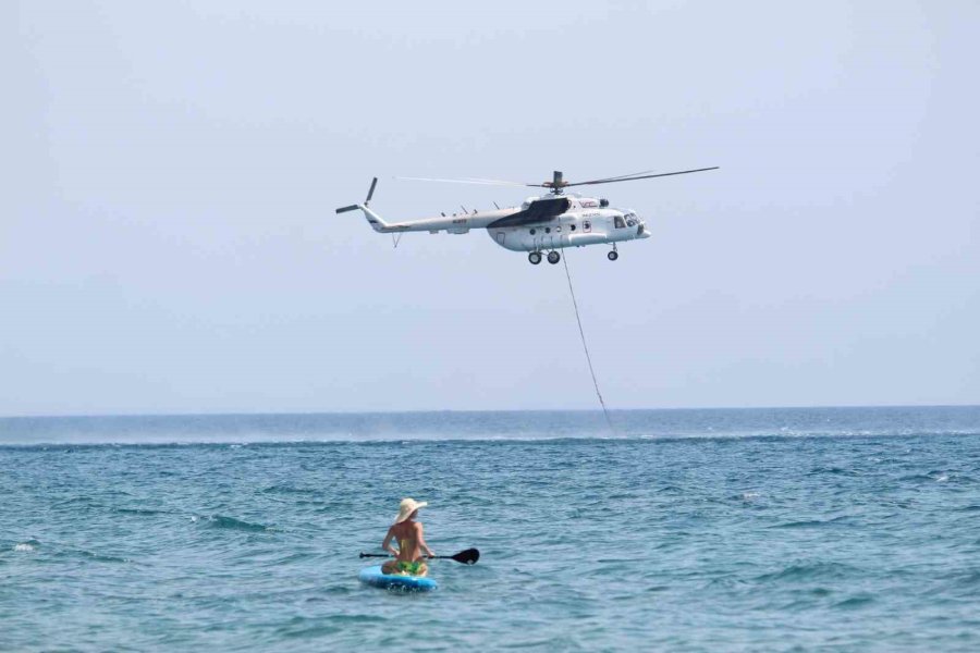 Antalya Kemer’deki Orman Yangını 4. Gününde Devam Ediyor