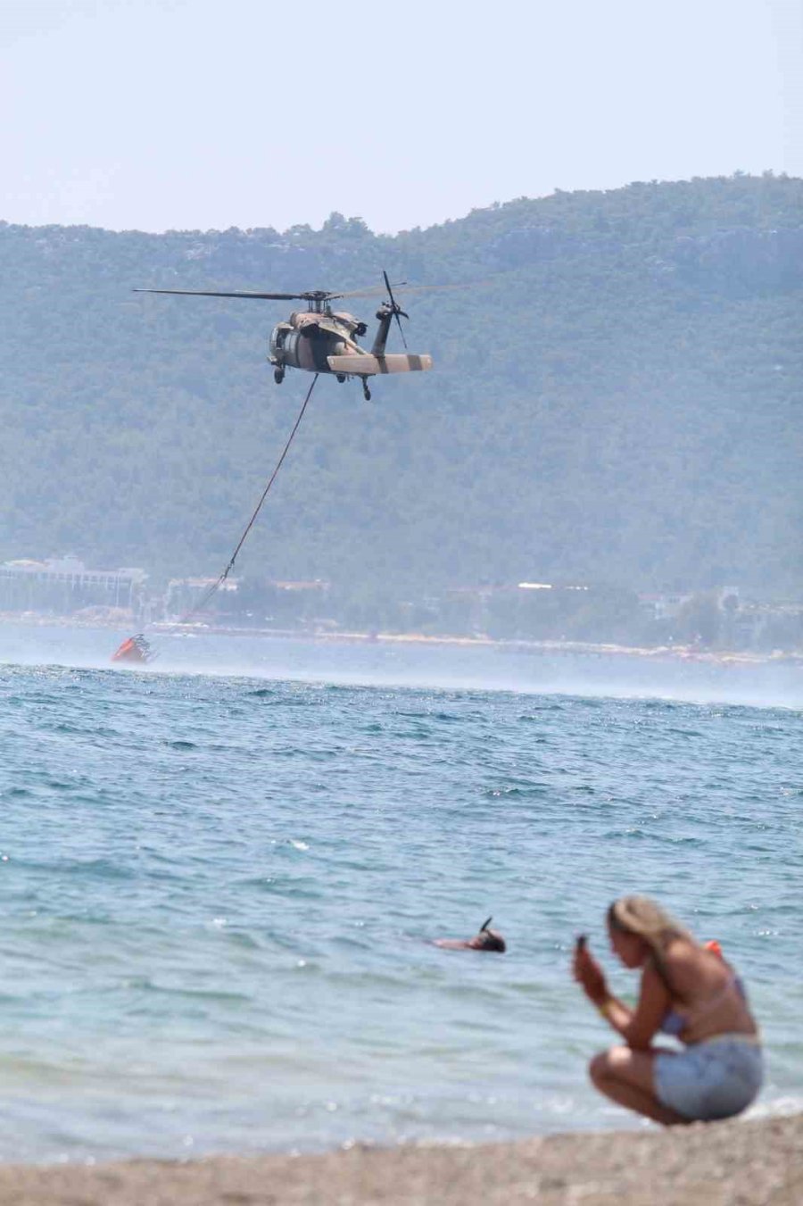 Antalya Kemer’deki Orman Yangını 4. Gününde Devam Ediyor