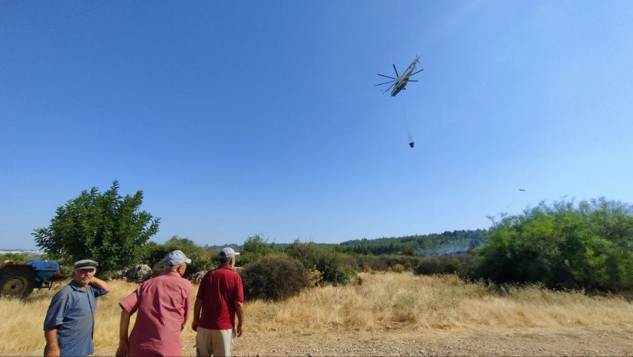 Antalya’daki Orman Yangını 2 Saatte Kontrol Altına Alındı, 3 Hektar Zarar Gördü