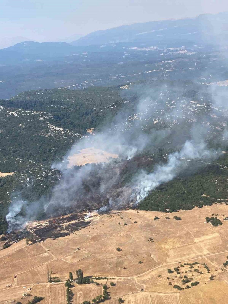 Antalya Kaş’ta Orman Yangını Kontrol Altına Alındı