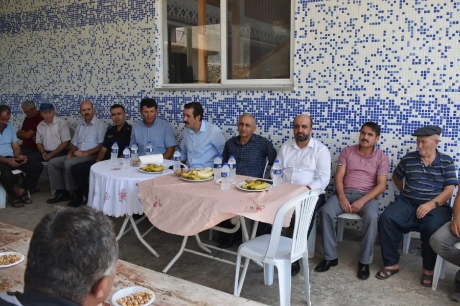 Kaymakam Topsakaloğlu: "halkın Sorunlarını Yerinde Görüyoruz"