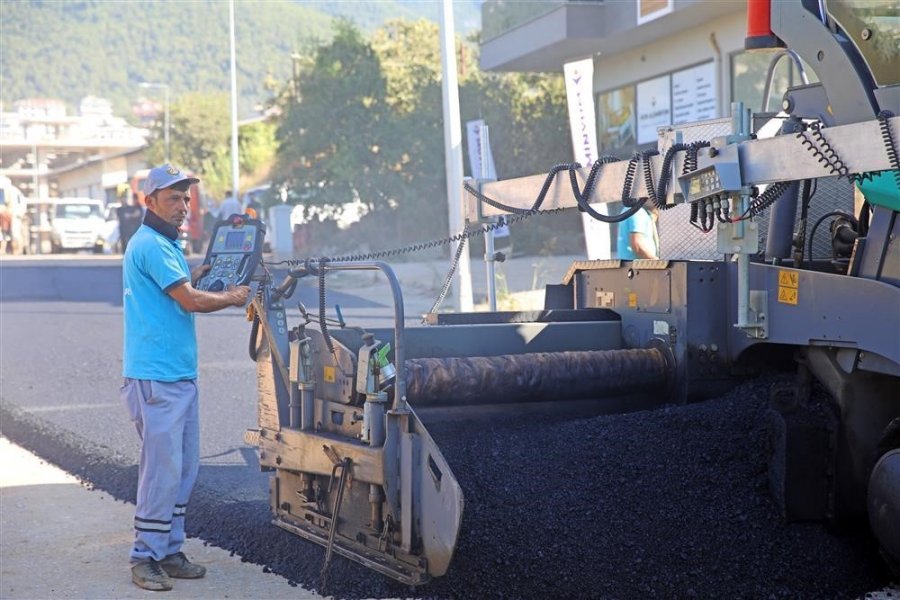 Oba Mahallesi’nde Asfalt Çalışması Tamamlandı