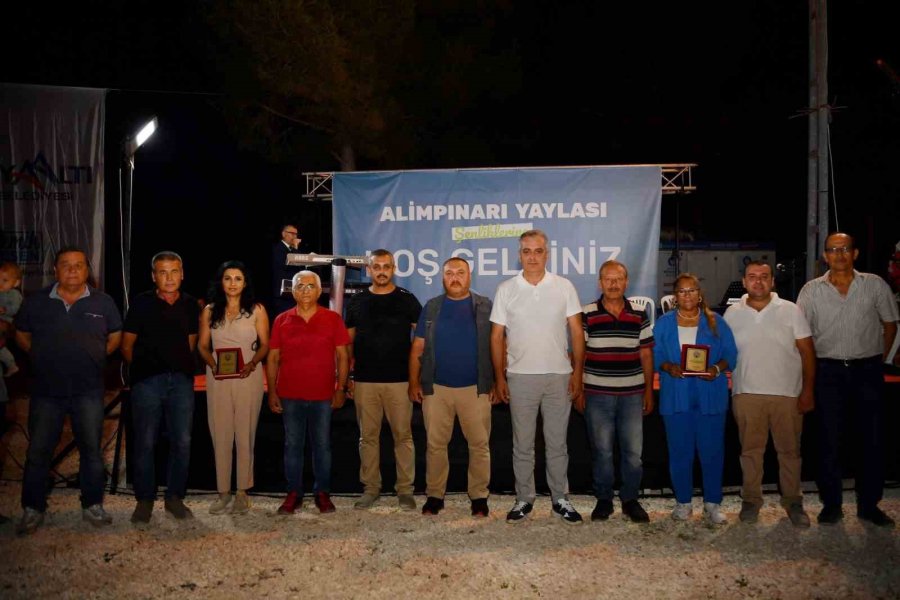 18. Alim Pınarı Yayla Şenlikleri’ne Katılan İlk Başkan Semih Esen Oldu