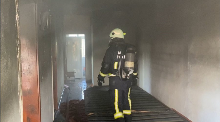 Yangında Evi Küle Döndü, “mal Her Zaman Alınır Can Alınmaz” Dedi