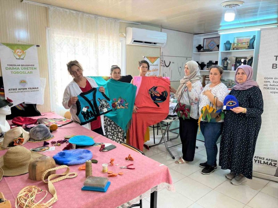 Unutulmaya Yüz Tutmuş Yün Keçe Eğitimi Toroslar’da Başladı