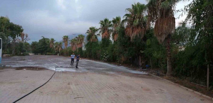 Büyükşehir Ekipleri Karavan Park Tahliyesini Tamamladı