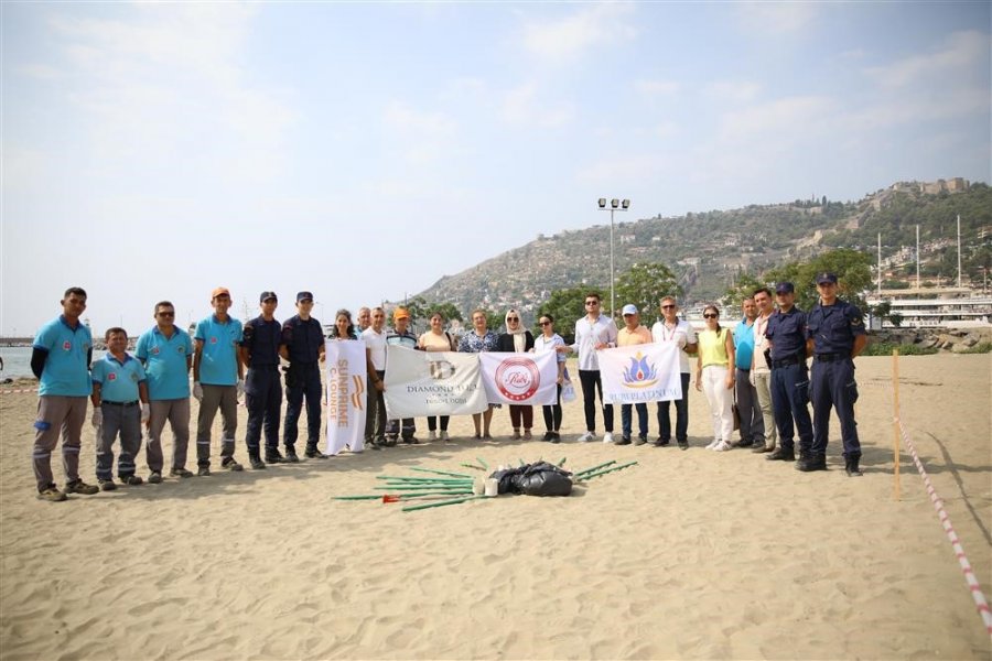 Galip Dere Halk Plajı’nda İkinci Kategorize Çalışması Gerçekleştirildi