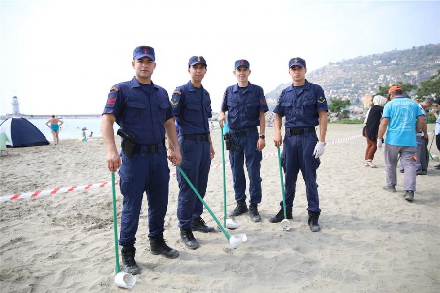 Galip Dere Halk Plajı’nda İkinci Kategorize Çalışması Gerçekleştirildi