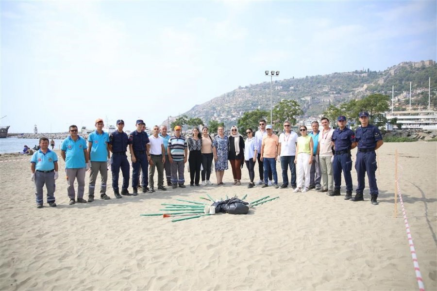 Galip Dere Halk Plajı’nda İkinci Kategorize Çalışması Gerçekleştirildi