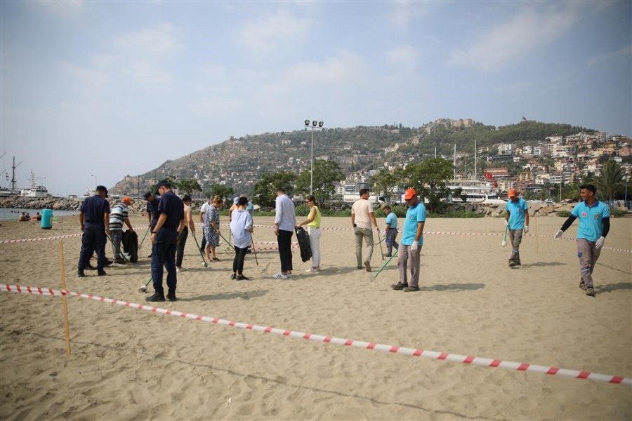 Galip Dere Halk Plajı’nda İkinci Kategorize Çalışması Gerçekleştirildi