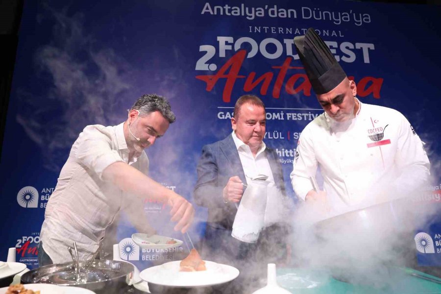 Antalya’dan Dünyaya Açılan 2. Foodfest Antalya Gastronomi Festivali Başlıyor