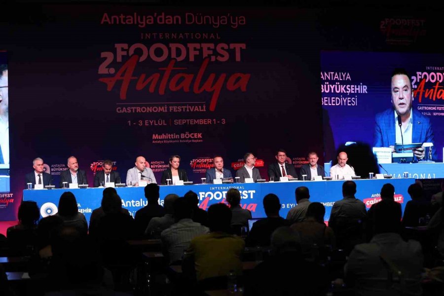 Antalya’dan Dünyaya Açılan 2. Foodfest Antalya Gastronomi Festivali Başlıyor