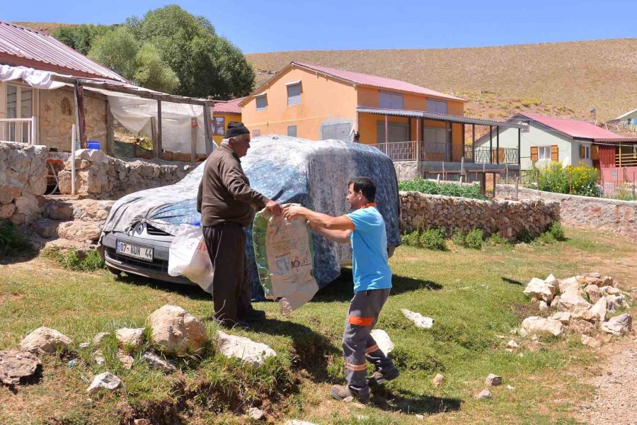 Alanya’da Yaylaların Çöp Sorunu Çözüldü