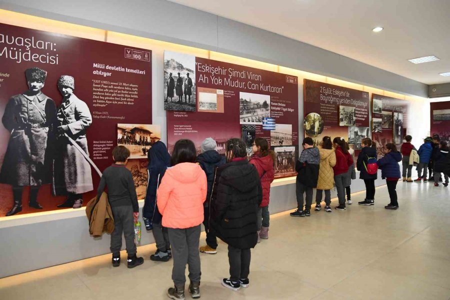 Ziyaretçilere Milli Mücadelede Eskişehir Anlatıldı