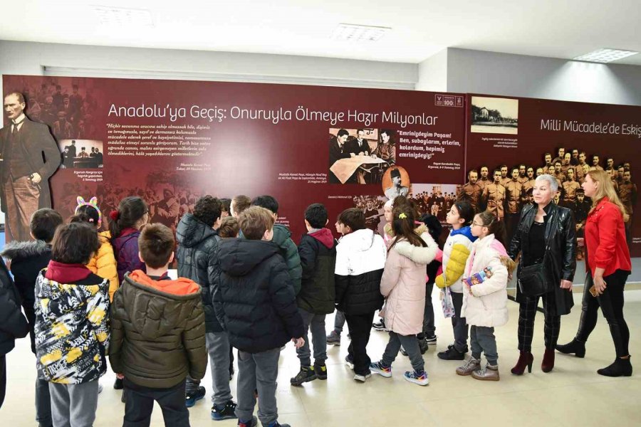 Ziyaretçilere Milli Mücadelede Eskişehir Anlatıldı