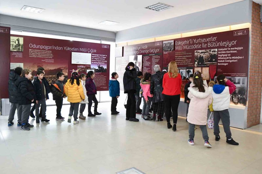 Ziyaretçilere Milli Mücadelede Eskişehir Anlatıldı