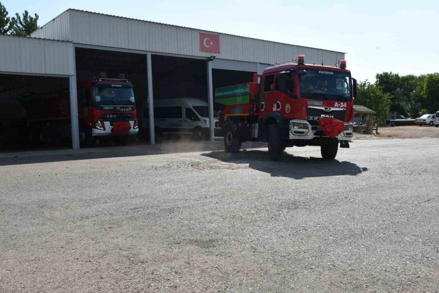 Eskişehir’de Ekipler Orman Yangınları İçin 7/24 Teyakkuzda