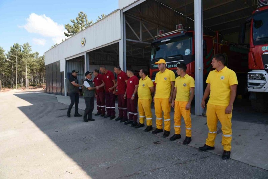 Eskişehir’de Ekipler Orman Yangınları İçin 7/24 Teyakkuzda