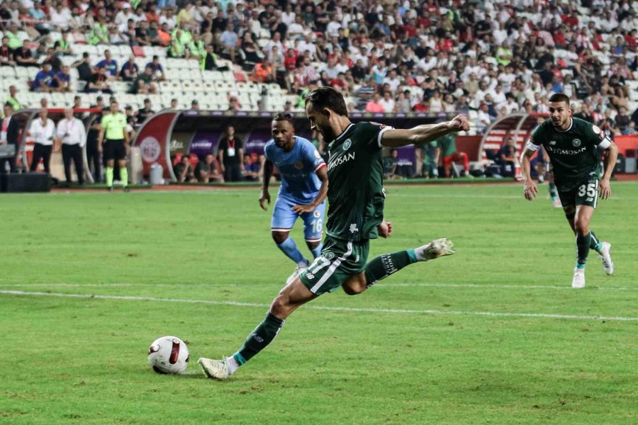 Trendyol Süper Lig: Antalyaspor: 1 - Konyaspor: 1 (maç Sonucu)