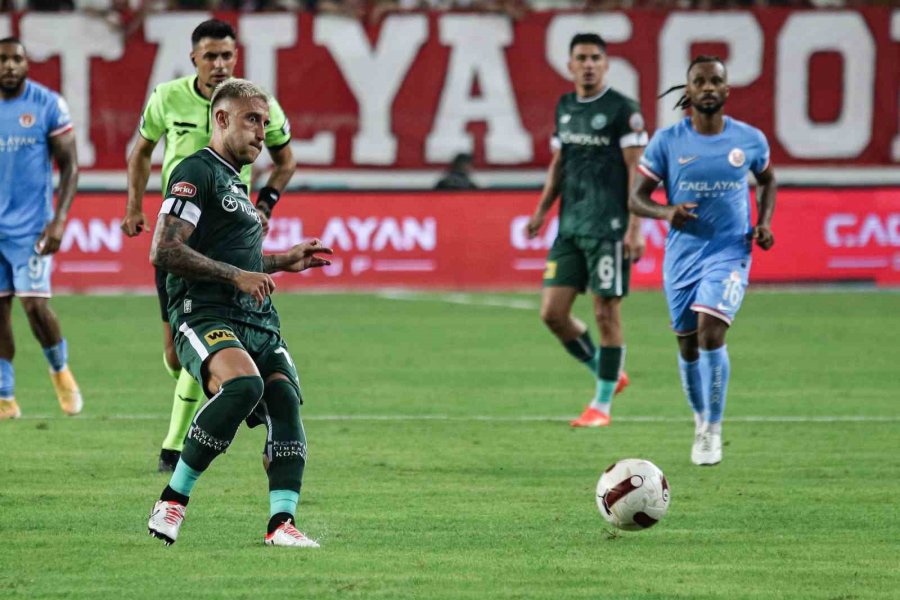 Trendyol Süper Lig: Antalyaspor: 1 - Konyaspor: 1 (maç Sonucu)