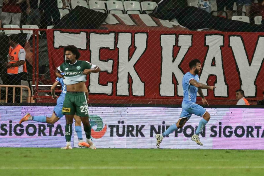 Trendyol Süper Lig: Antalyaspor: 1 - Konyaspor: 1 (maç Sonucu)