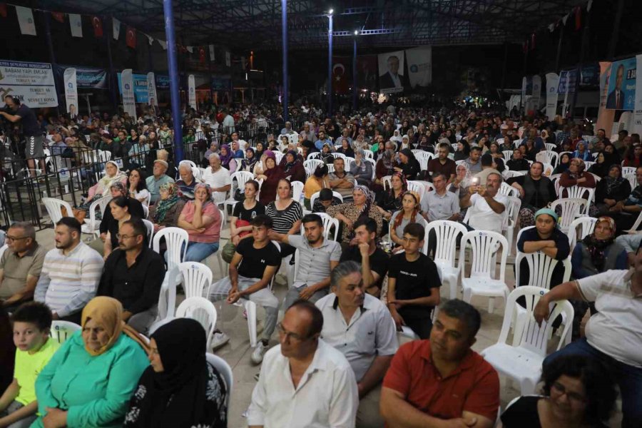 Başkan Böcek, 9. Barbunya Şenliği’ne Katıldı