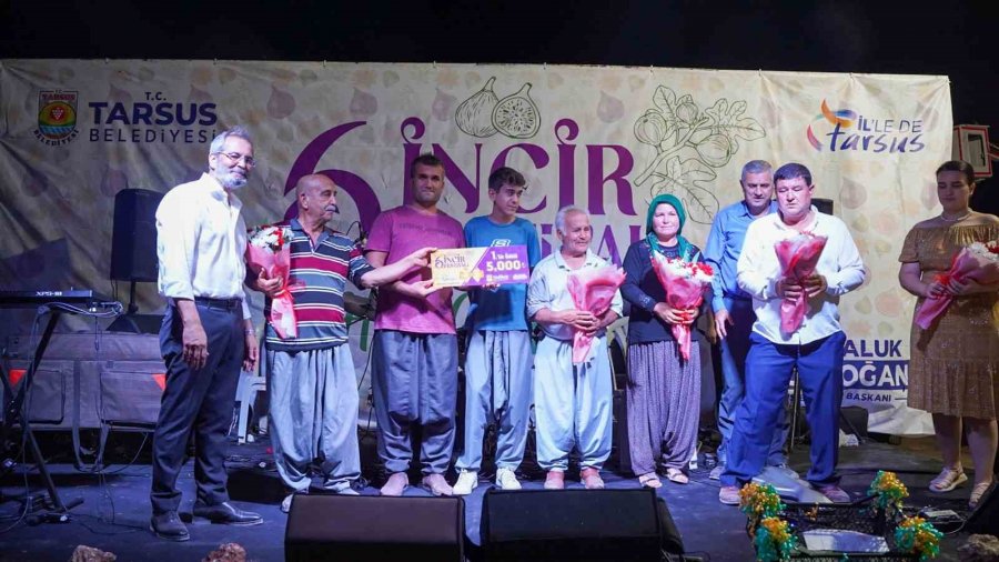 Tarsus Belediyesince Düzenlenen 6. İncir Festivali Yoğun İlgi Gördü