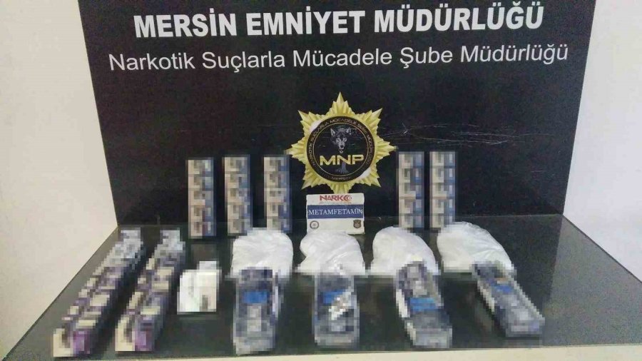 Mersin’de Tırda 3 Kiloya Yakın Metamfetamin Ele Geçirildi