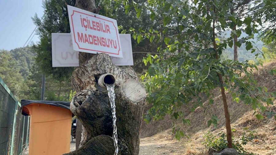 Bu Maden Suyu Şişeden Değil Çeşmeden İçiliyor