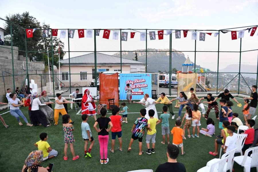 ’köy Bizim Şenlik Bizim’ Etkinlikleri Mezitli’de