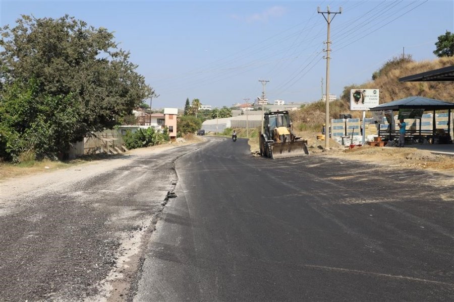 Alanya Belediyesi’nden Batı Bölgesine Büyük Asfalt Hamlesi