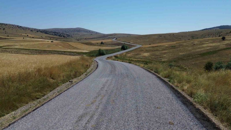 Ilgın’da 10 Kilometrelik Mahalle Yolunda Çalışmalar Tamamlandı