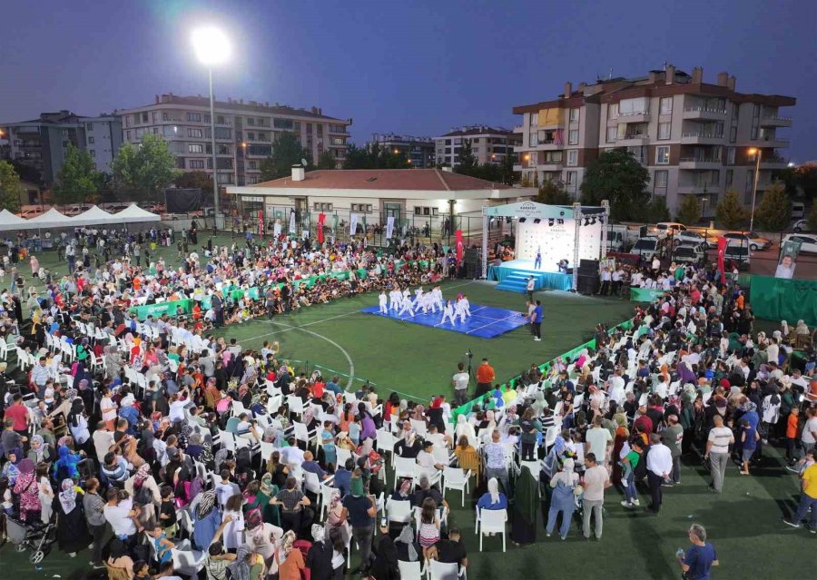 Karatay Yaz Spor Okulları 2023 Dönemi Final Programıyla Tamamlandı