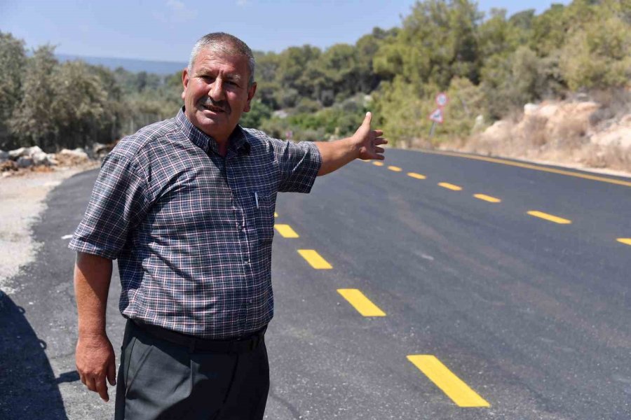 Mersin’de Kırsal Mahallelerin Yol Sorunu Çözülüyor