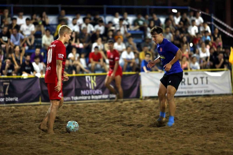 Türkiye Plaj Futbol Ligi’nin Manavgat Etabı Sona Erdi