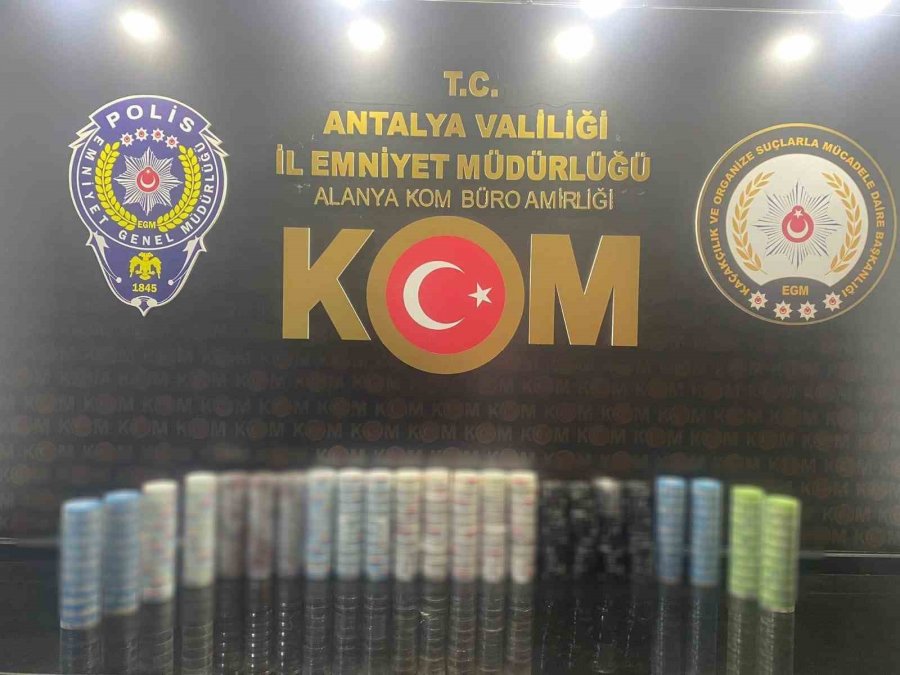 Antalya Sahte Alkol Ve Kaçak Sigara Operasyonu