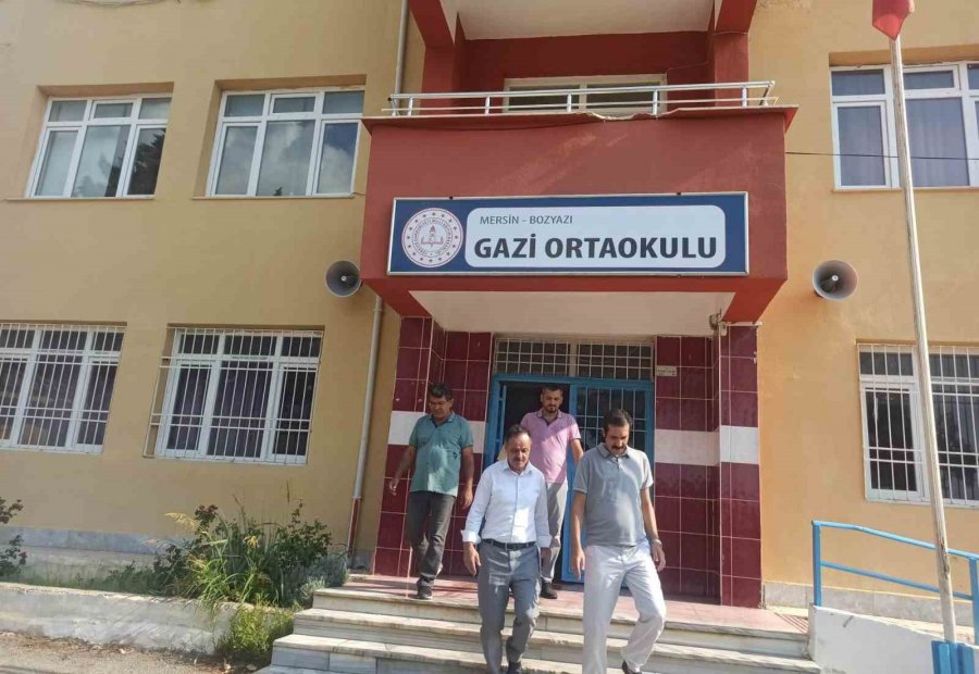 Bozyazı’da Okullar Eğitim Öğretime Hazır