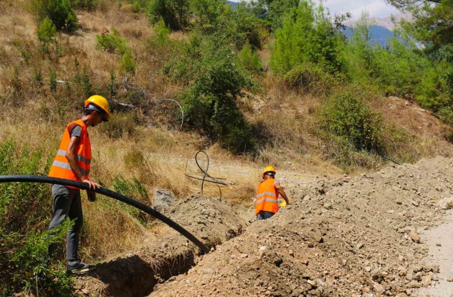 Karacaören Mahallesi İlk Kez İçme Suyuna Kavuşuyor