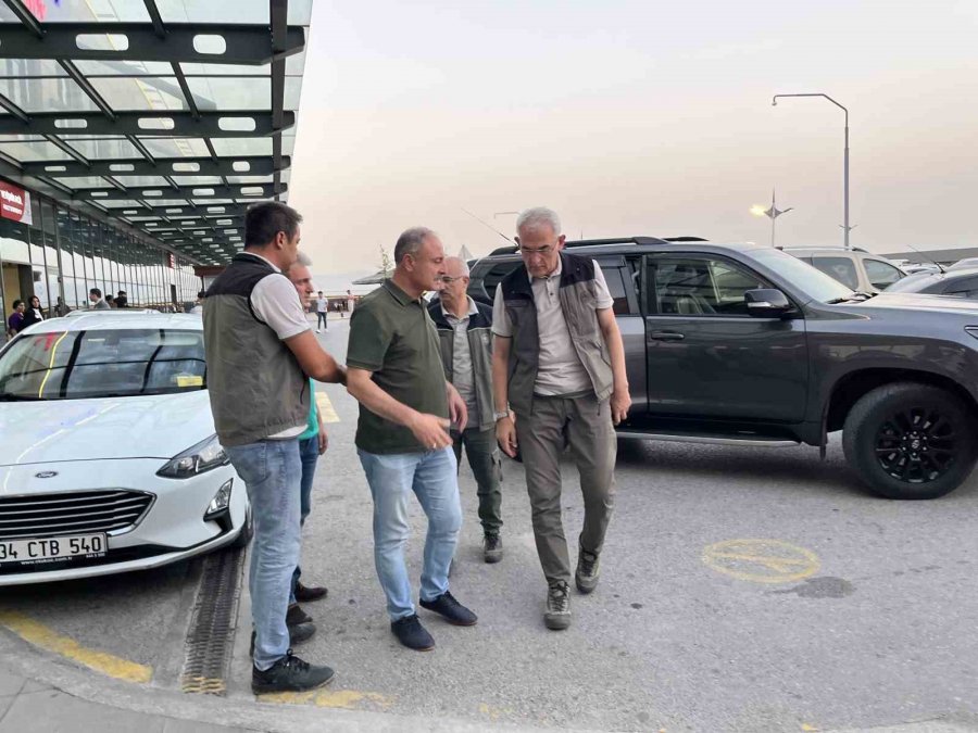 Kütahya’daki Orman Yangınında Yaralanan İşçiler Eskişehir Şehir Hastanesine Sevk Edildi