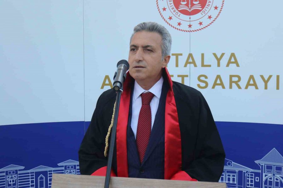 Antalya Cumhuriyet Başsavcısı Zafer Koç: "2023 Yılında Adli Tatil Başına Kadar 75 Bin Soruşturma Dosyası Kaydoldu, Bunlardan 65 Bini Karara Bağlandı"