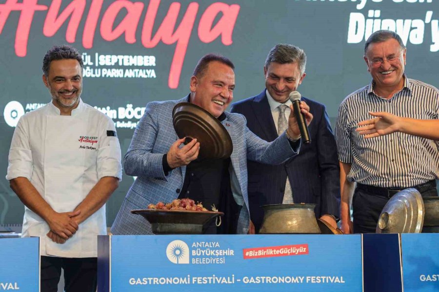 2. Uluslararası Food Fest Antalya Gastronomi Festivali Kapılarını Açtı