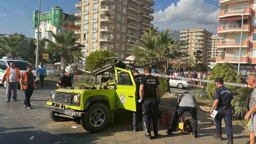 Antalya’da Feci Kaza: Saferi Aracı Takla Attı, 1 Ölü, Çok Sayıda Yaralı