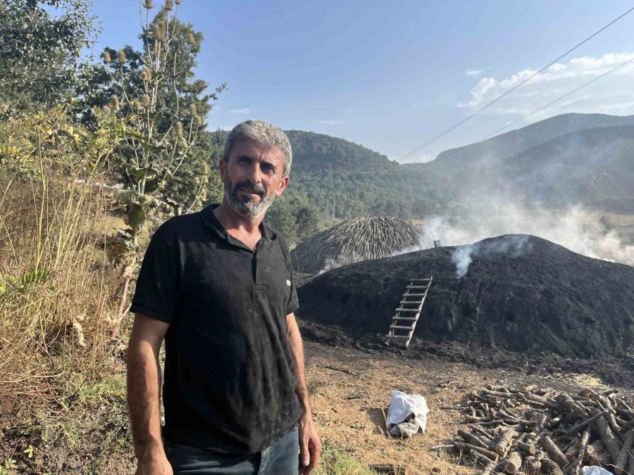 Odun Öbeklerinin Karşısından Günlerce Süren Kömür Nöbeti