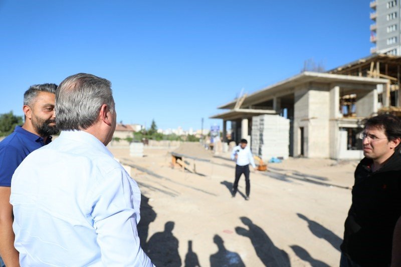 Melikgazi Belediyesi, Adem Tanç Cami’nin Yapımına Devam Ediyor