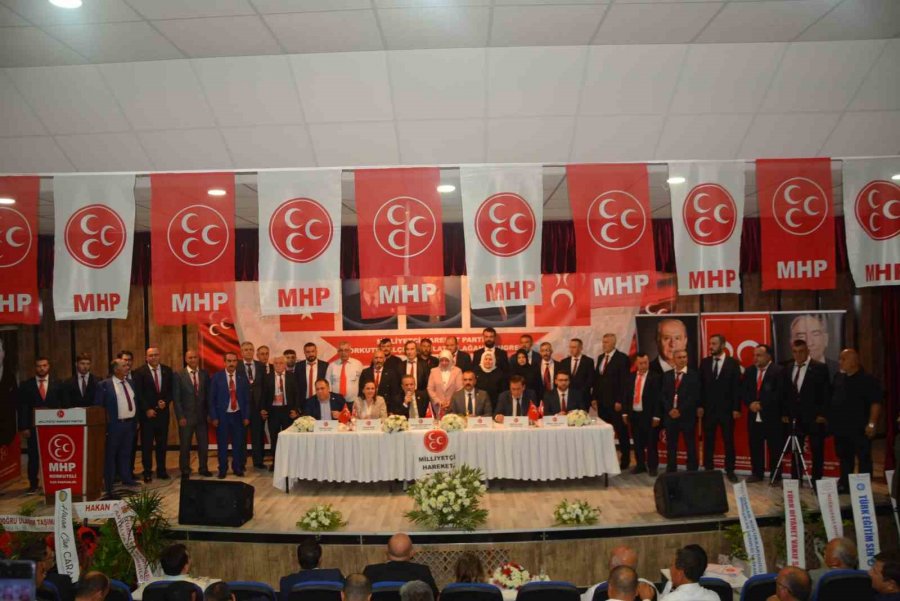 Mhp Korkuteli’nde Başkan Değişmedi