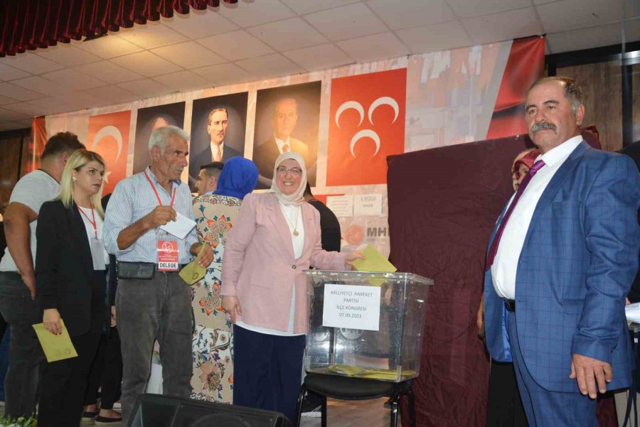 Mhp Korkuteli’nde Başkan Değişmedi