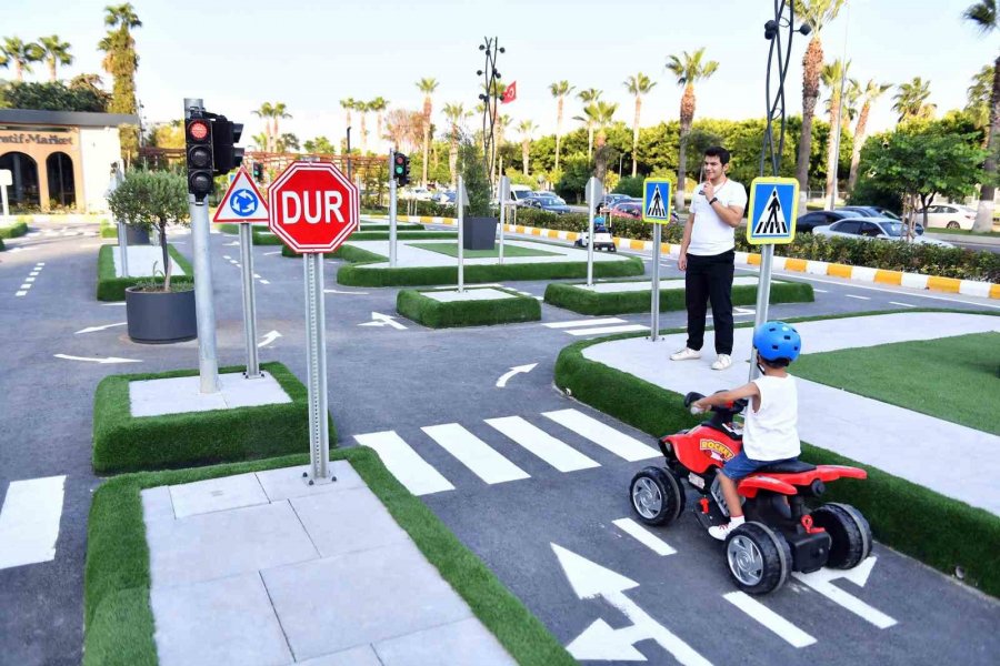 Mersinlilerin Yeni Gözdesi ’trafik Park’ Oldu